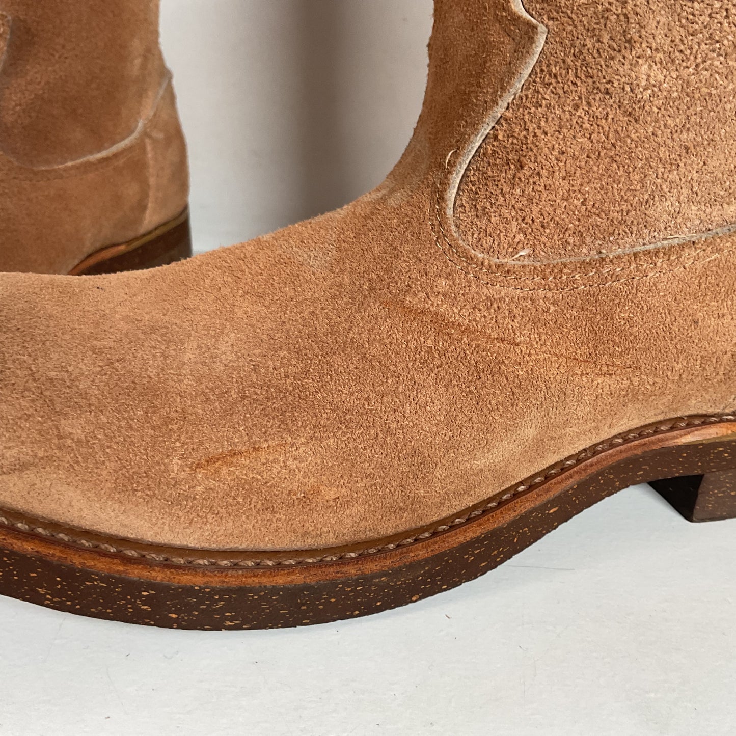 Vintage Sears Roebuck Wellington Boots | Rough Out Suede | Wearmaster | 8 D