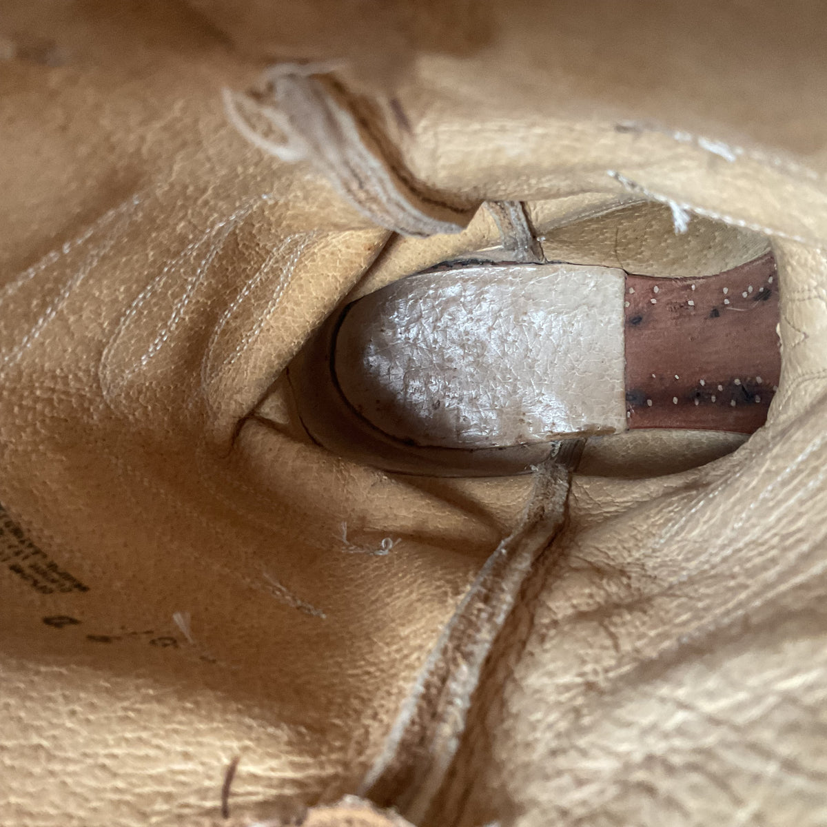 Vintage J. Chisholm Cowboy Boots | Full Suede Rough Out | USA Made | Men’s 9 D