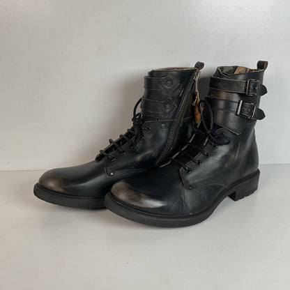 Diesel Double Buckle Harness Boots Men’s 44 EU | 10.5 US Only The Brave