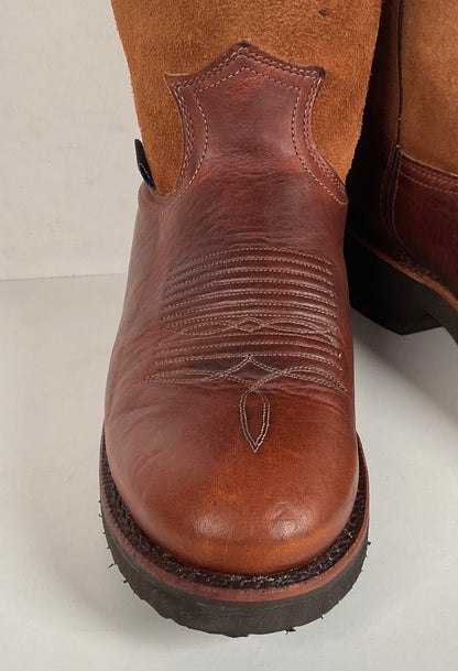 Chippewa Cowboy Boots | USA Made | Soft Toe | Men’s 9 D