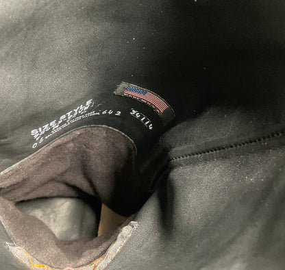 Vintage Harley Davidson Tall Motorcycle Boots 7 M Lace Up USA Made