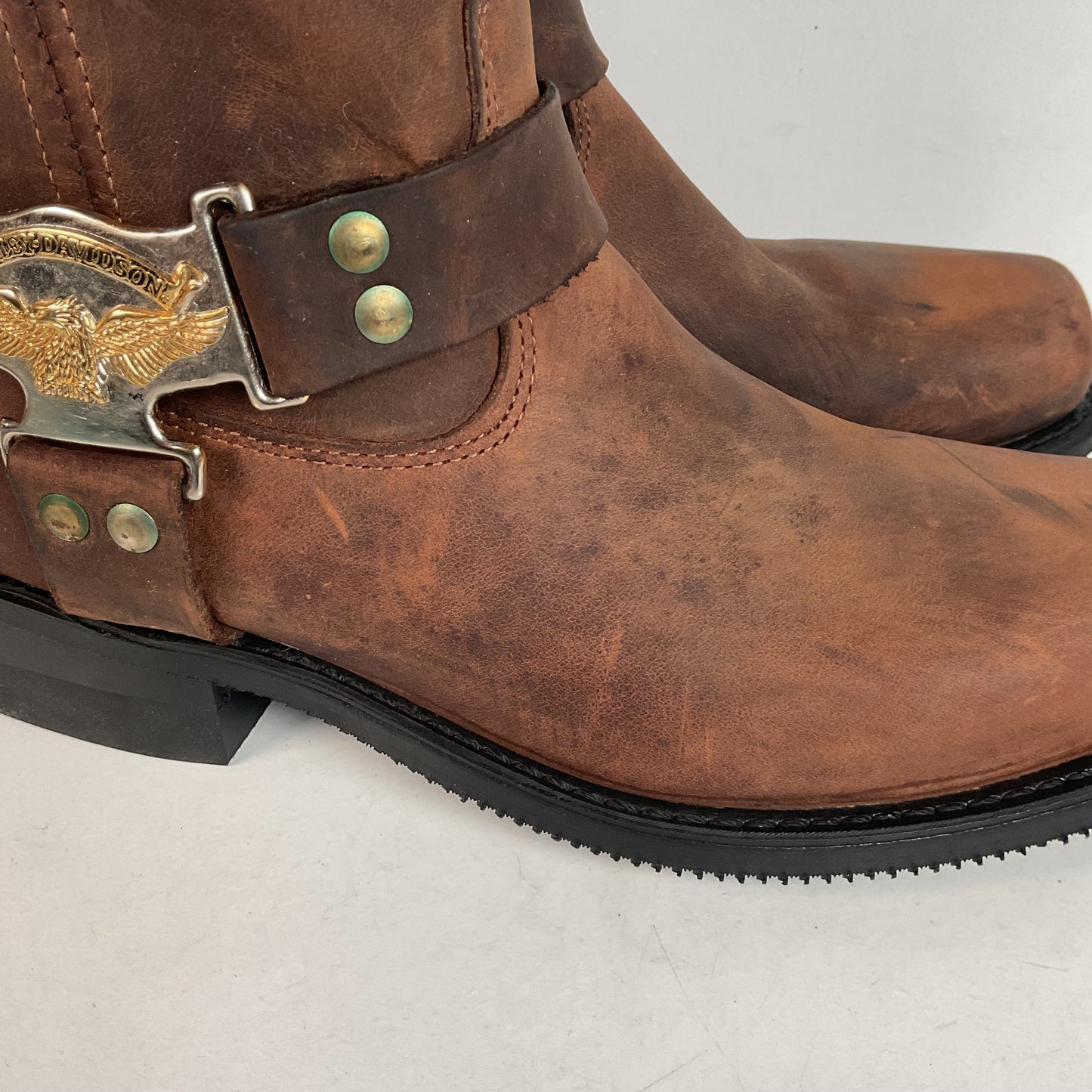 1980s Harley Davidson Men’s Harness Boots 10 M USA Made