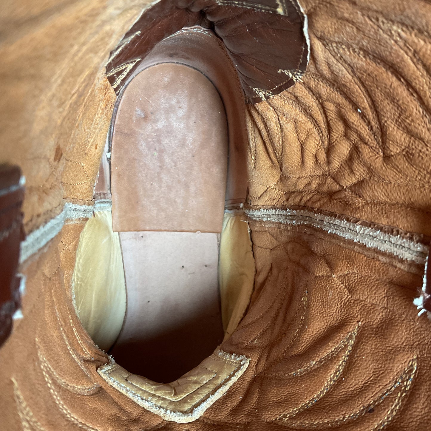 1960s Justin Pee Wee Cowboy Boots 10 D Shorty