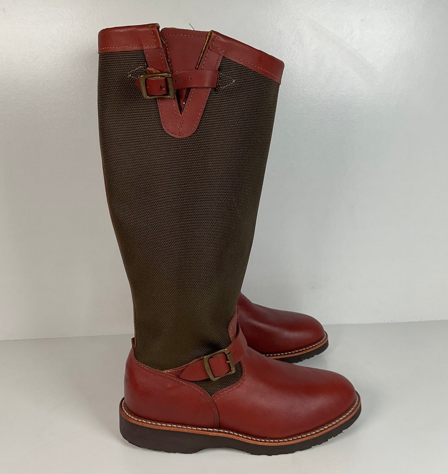 Chippewa Descaro Snake Proof Boots | USA Made | Canvas | Retired | Men’s 8.5 D