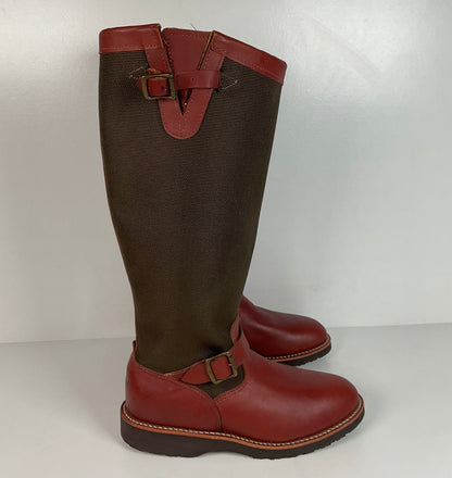 Chippewa Descaro Snake Proof Boots | USA Made | Canvas | Retired | Men’s 8.5 D