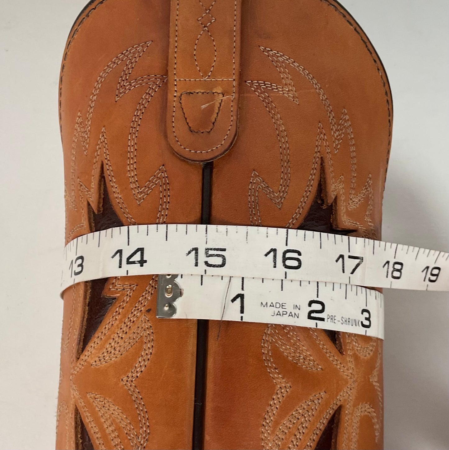 Vintage J. Chisholm Cowboy Boots | Tooled Inlays | USA Made | Men’s 8.5 D