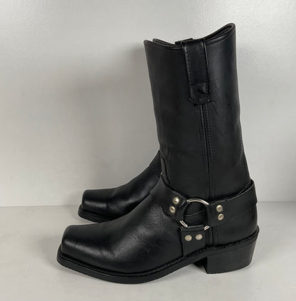 Vintage Santa Fe Harness Boots | USA Made | Men’s 9.5 D