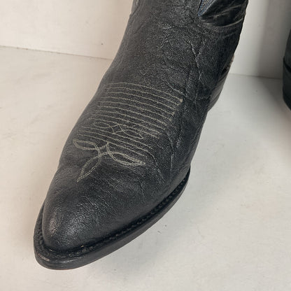 Vintage Tony Lama Elephant Cowboy Boots 10.5 EE Gold Label USA Made