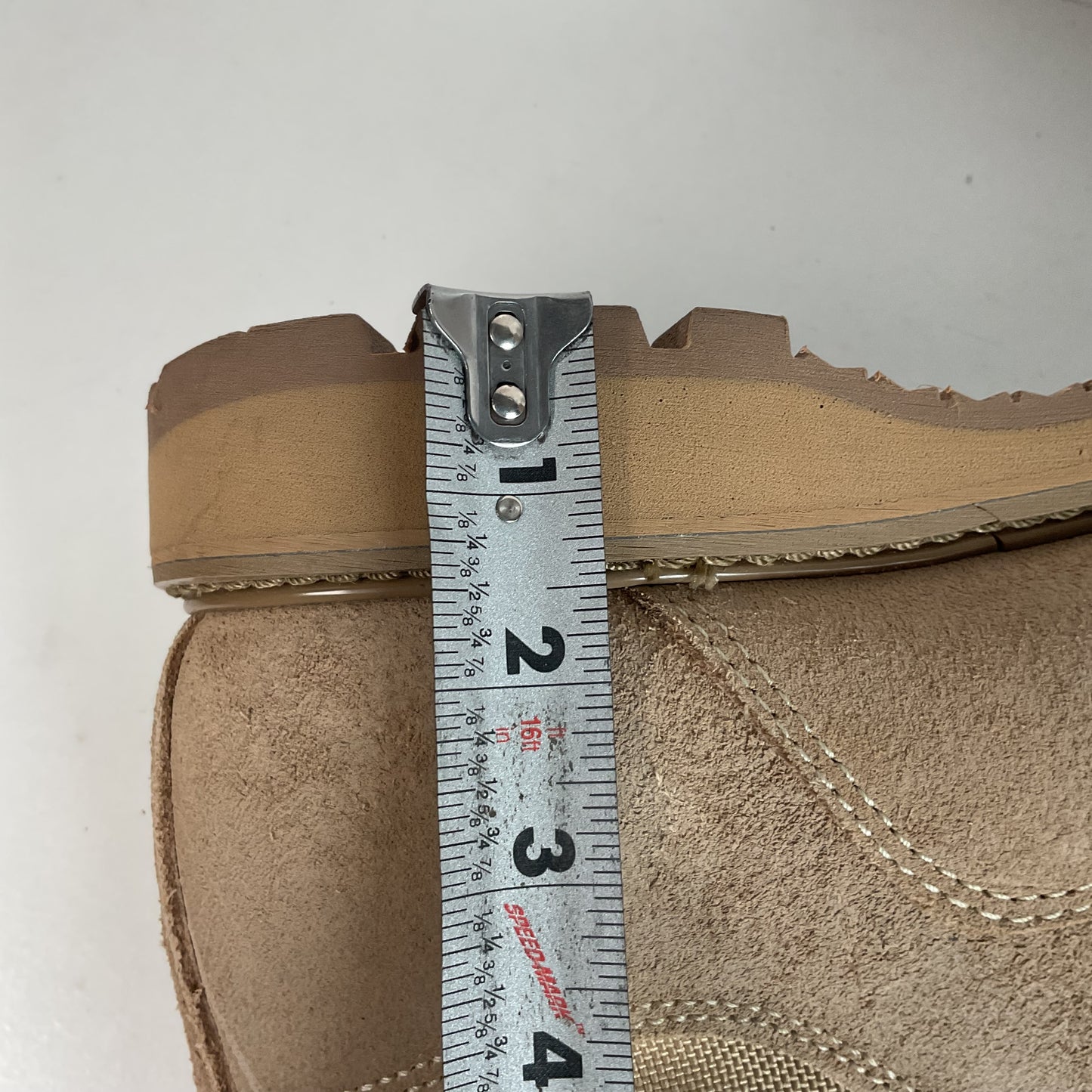 Bates Temperate Climate Combat Boots 11.5 R USA Made Desert Tan