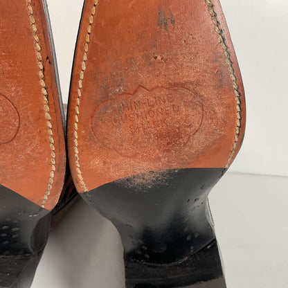Vintage Nocona Cowboy Boots | Lizard Teju | 60s Era | Women’s 6.5