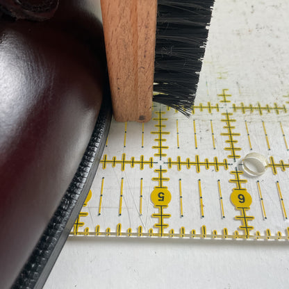 Vintage Florsheim Plain-Toe Derby Shoes | Burgundy Veal | 1970s | Men’s 13 B