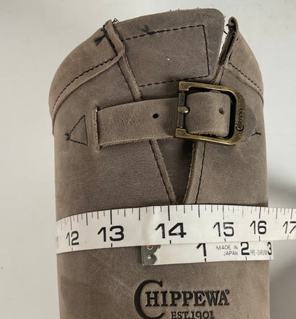 Chippewa Engineer Boots | Distressed Nubuck | USA Made | Women’s 8 M