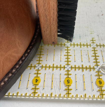 Vintage Tony Lama Gold Label Cowboy Boots — Pecan Bull Shoulder — Men’s 9 D