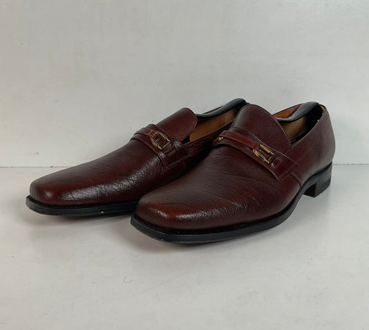 Vintage Florsheim Broadmoor Loafers 10 B Horse Bit Original Box