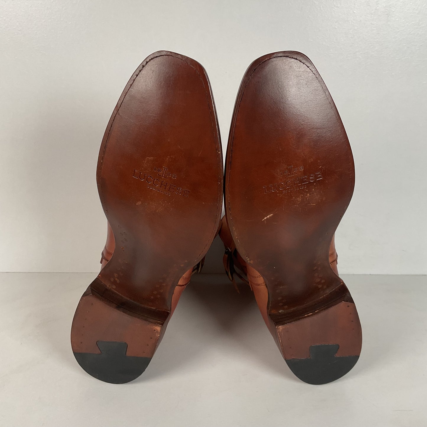 Lucchese Jodhpur Riding Boots | Burnished Calf | USA Made | GY | Men’s 10 D