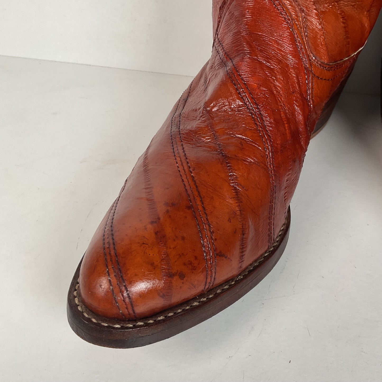 Full Eel Skin Cowboy Boots | Lee Shoes Custom | Exotic | Men’s 11