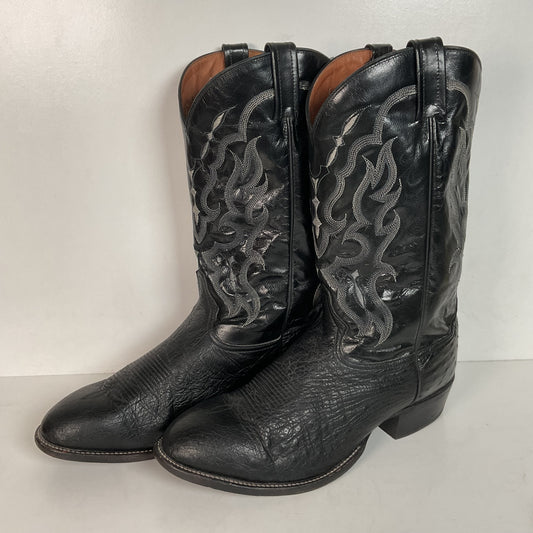 Tony Lama Bonham Smooth Ostrich 13 EE Exotic USA Made