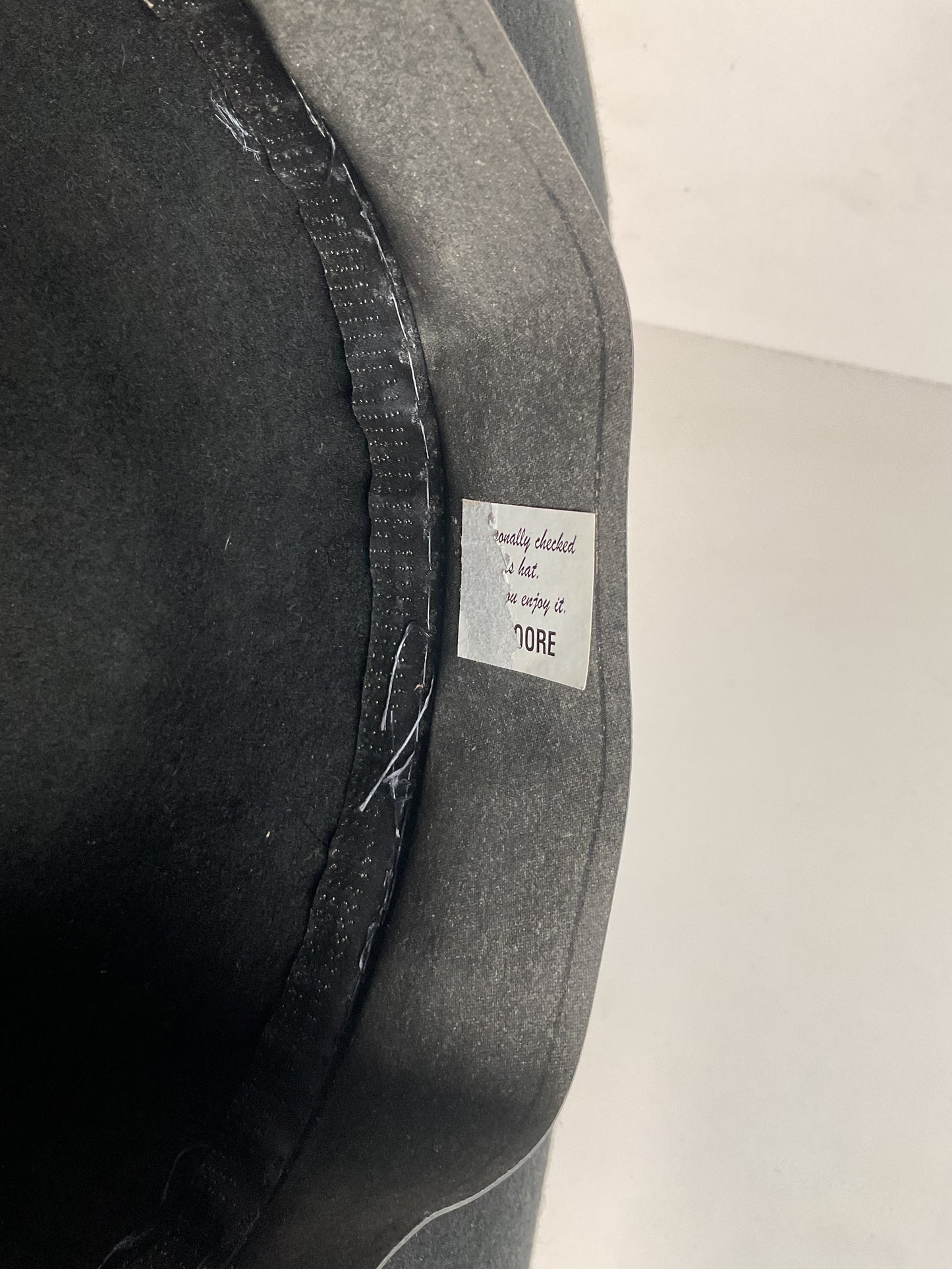 Vintage Stetson Cowboy Hat Black Felt XXX USA Made