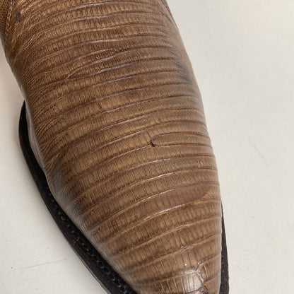 Vintage Panhandle Slim Teju Lizard Cowboy Boots | Men’s 9 D