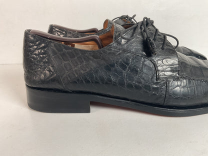 Avventura Genuine Crocodile Loafers 13 M Exotic Full Bias Cut Recrafted