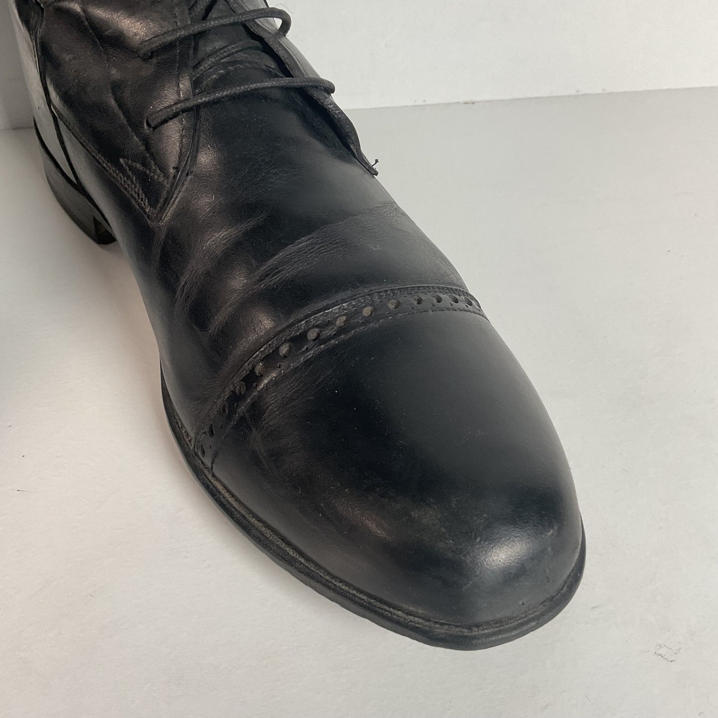 Der Dau Equestrian Riding Boots | Polo | Black Calf | Custom Made | Women’s 8.5