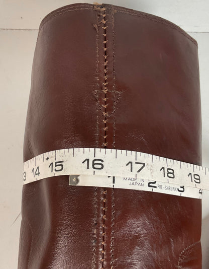 1970s Rodeo Chunky Campus Boots Men’s 9 D Cutter Toe USA Made