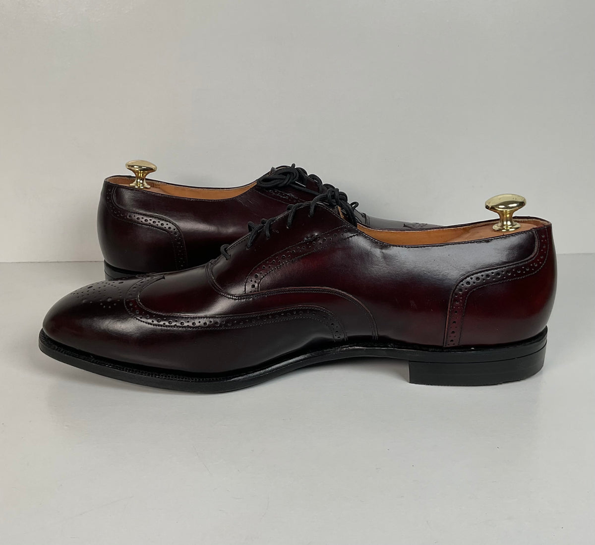 Vintage Johnston Murphy Profiles | Brogue Oxford Shoes | USA Made | Men’s 13 D