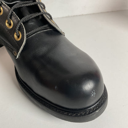 Vintage 1960s Leigh Linesman Boots 10 D USA Made Safety Toe