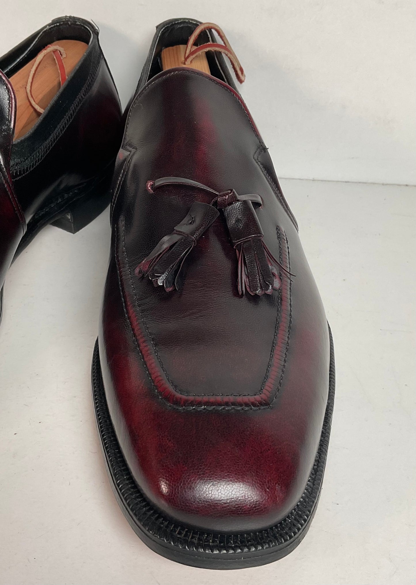 Vintage Johnston Murphy Aristocraft Tassel Loafers | Set of 2 | USA Made | 9.5 C