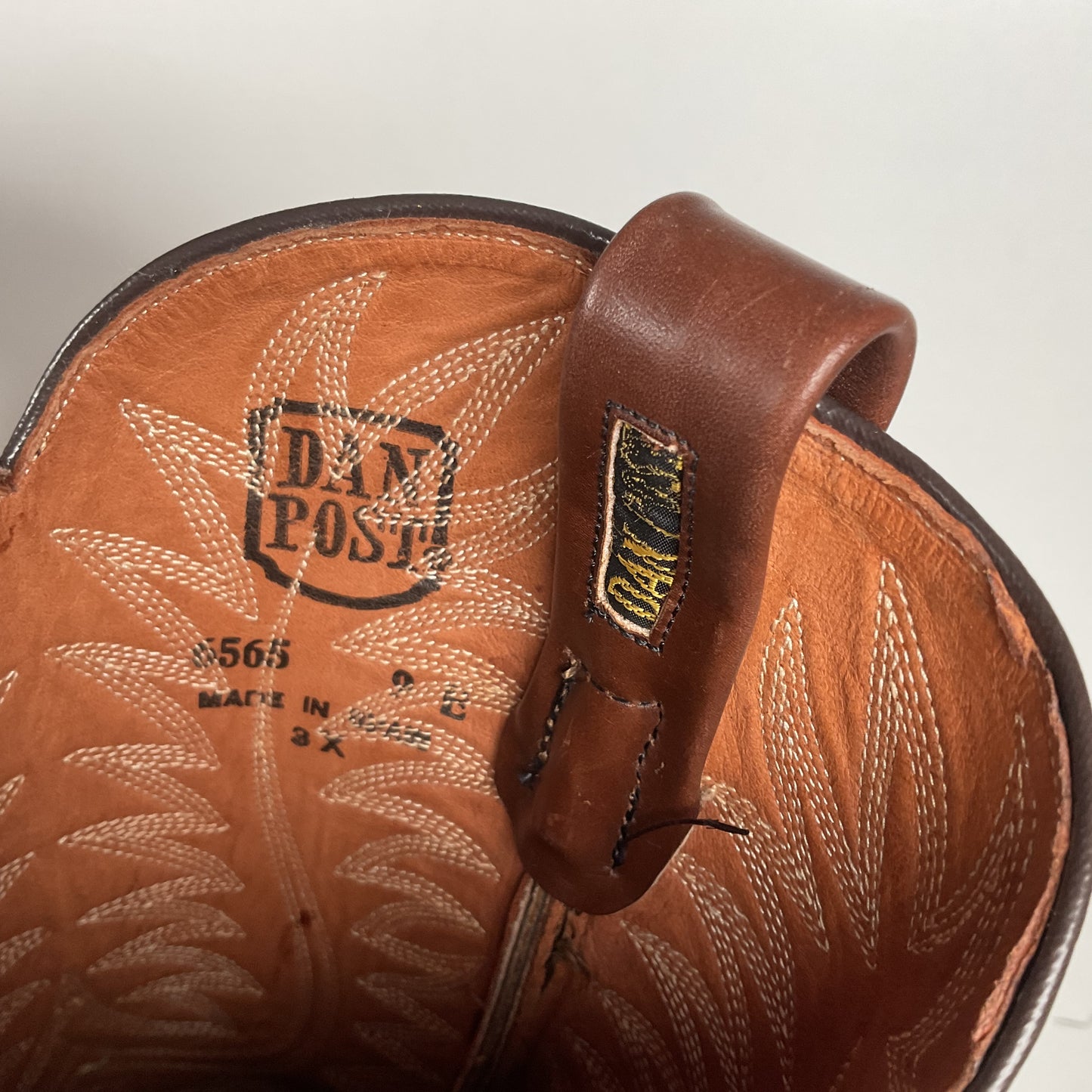 Vintage Dan Post Cowbpy Boots | Spanish Collection | Narrow | Men’s 9