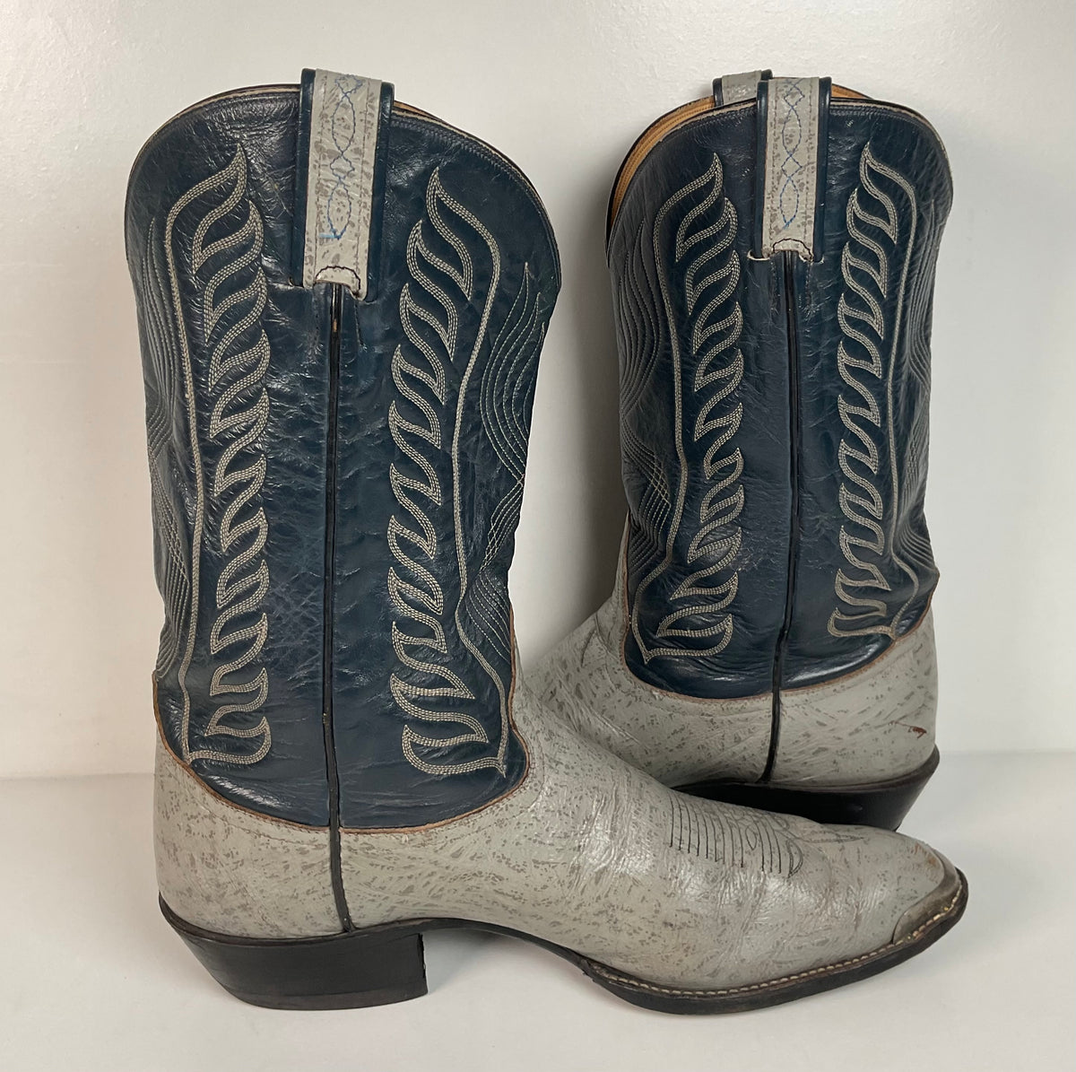 Vintage Tony Lama Antelope Cowboy Boots | Gold Label | Exotic | Men’s 15 B