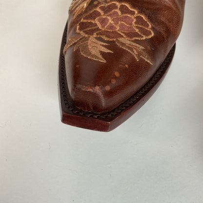Old Gringo Brown Wildflower Cowgirl Boots 6.5 B