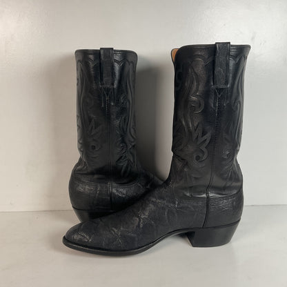 Little’s San Antonio Elephant Cowboy Boots | Custom Made | Exotic | 15 AAA