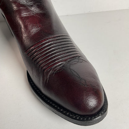 Vintage Lucchese Santini Goat Cowboy Boots | USA Made | Seville | Men’s 9 D