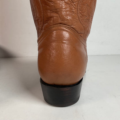 Montana Goat Skin Cowboy Boots | Brown | Men’s 8.5 D