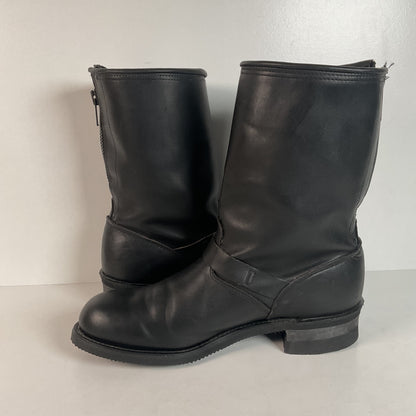 Vintage Harley Davidson Engineer Boots | Soft Toe | Zip Up | USA Made | Men’s 11