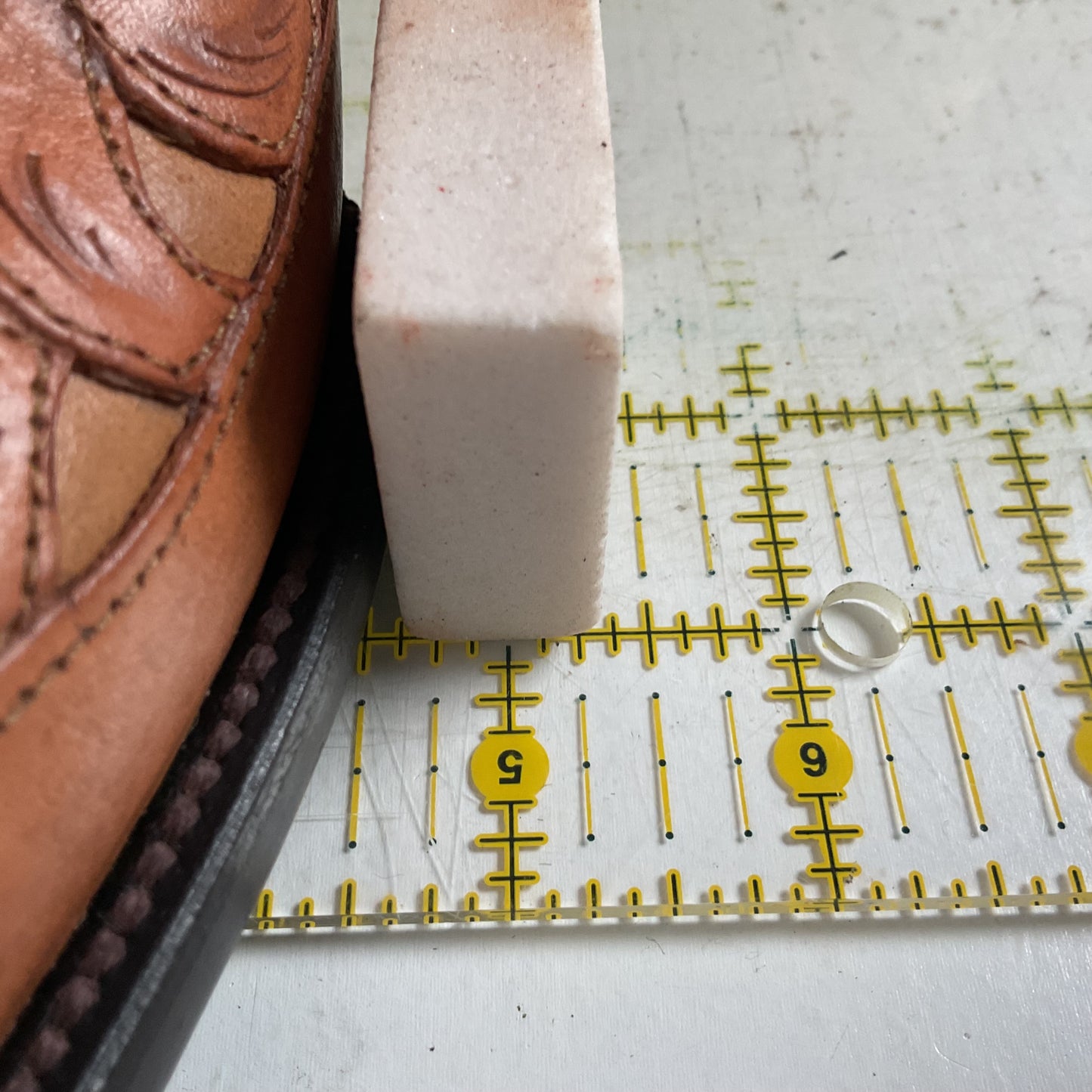 Cock of The Walk Cowboy Boots 12.5 Hand Tooled Carrie Cameron Designs