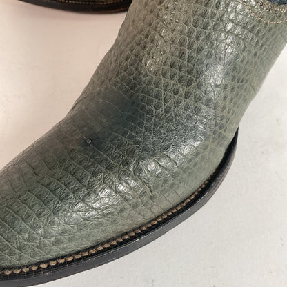 Vintage Justin Lizard Cowgirl Boots | USA Made | Women’s 6.5 B