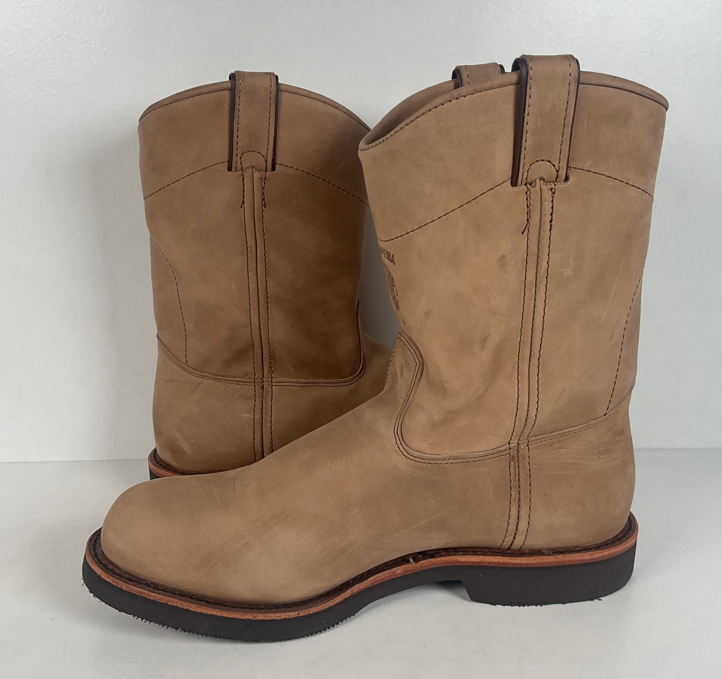 Chippewa Wellington Boots | Nubuck Suede | USA Made | Men’s 12 D