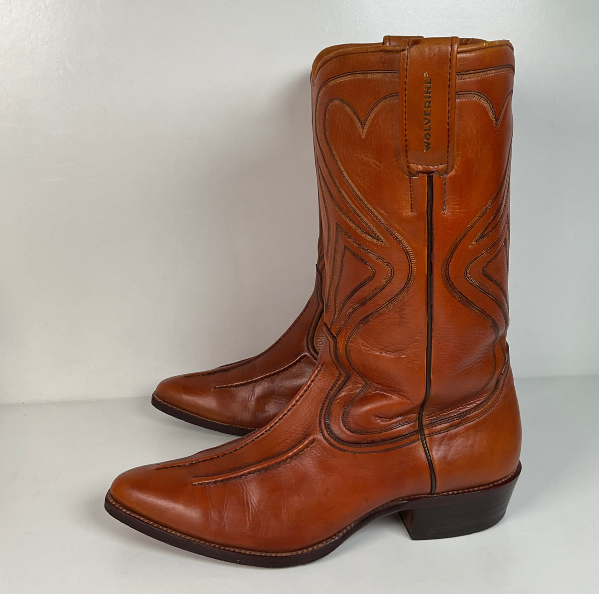 Vintage Wolverine Cowboy Boots | Made In Spain | 1970s | Men’s 11 D
