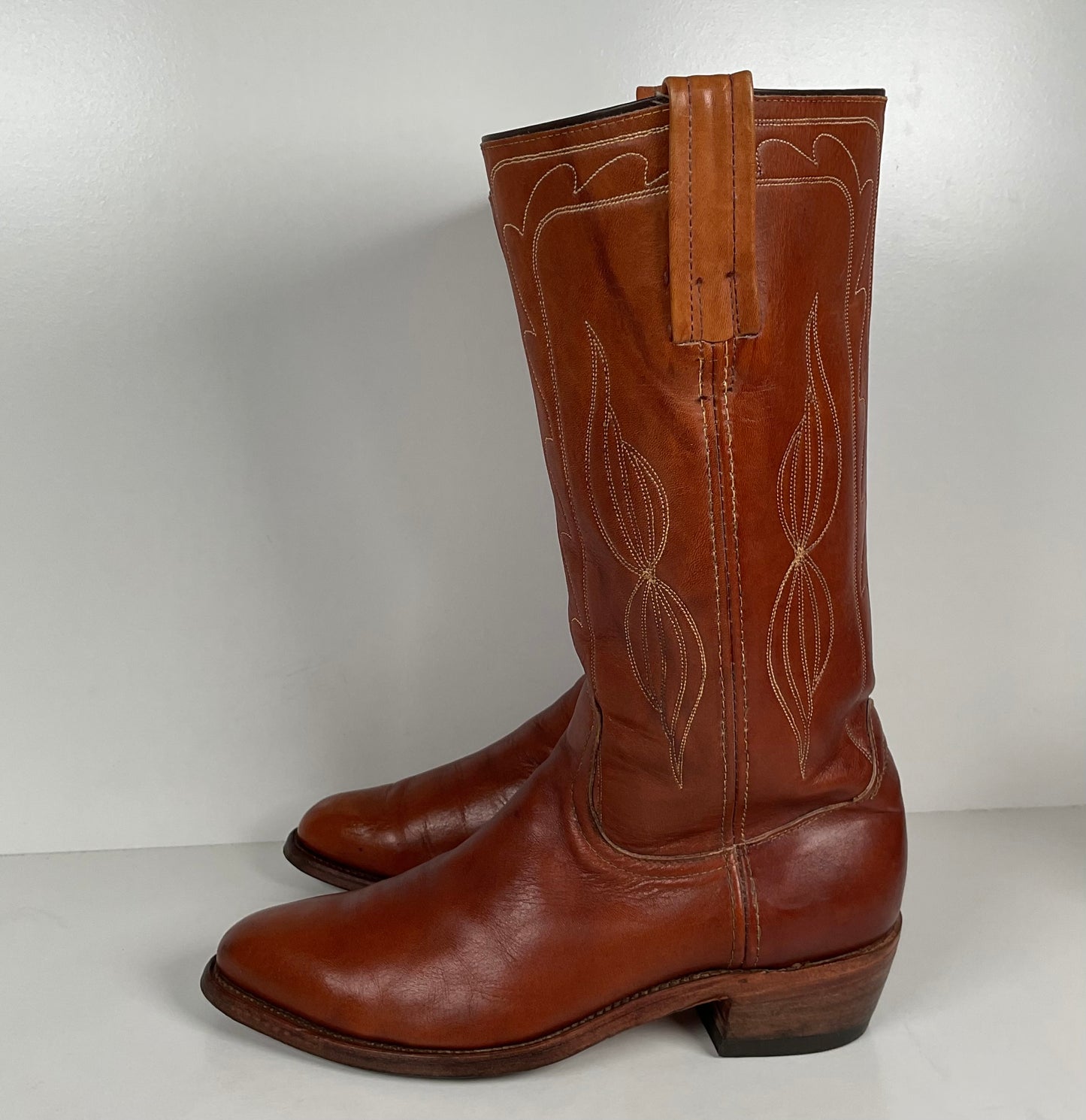 Vintage Frye Cowboy Boots | Black Label | Rancher | 1970s | Men’s 11 D