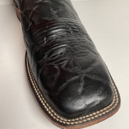 Justin Bent Rail | Exotic Wildebeest Cowboy Boots | USA Made | Men’s 12 D