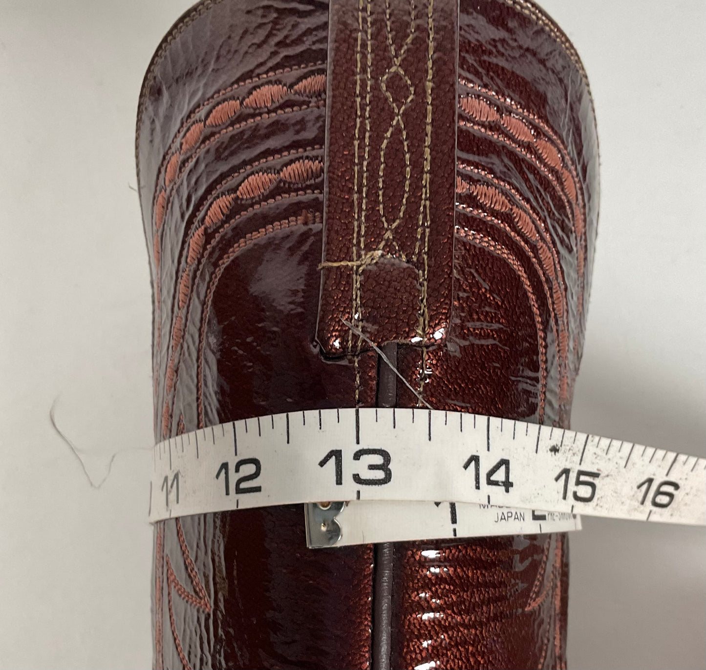 Lucchese 1883 Patent Leather Cowgirl Boots | USA Made | Women’s 6 B