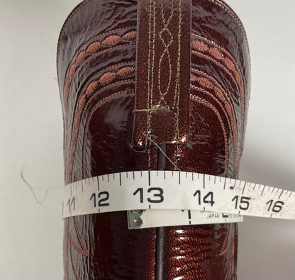 Lucchese 1883 Patent Leather Cowgirl Boots | USA Made | Women’s 6 B