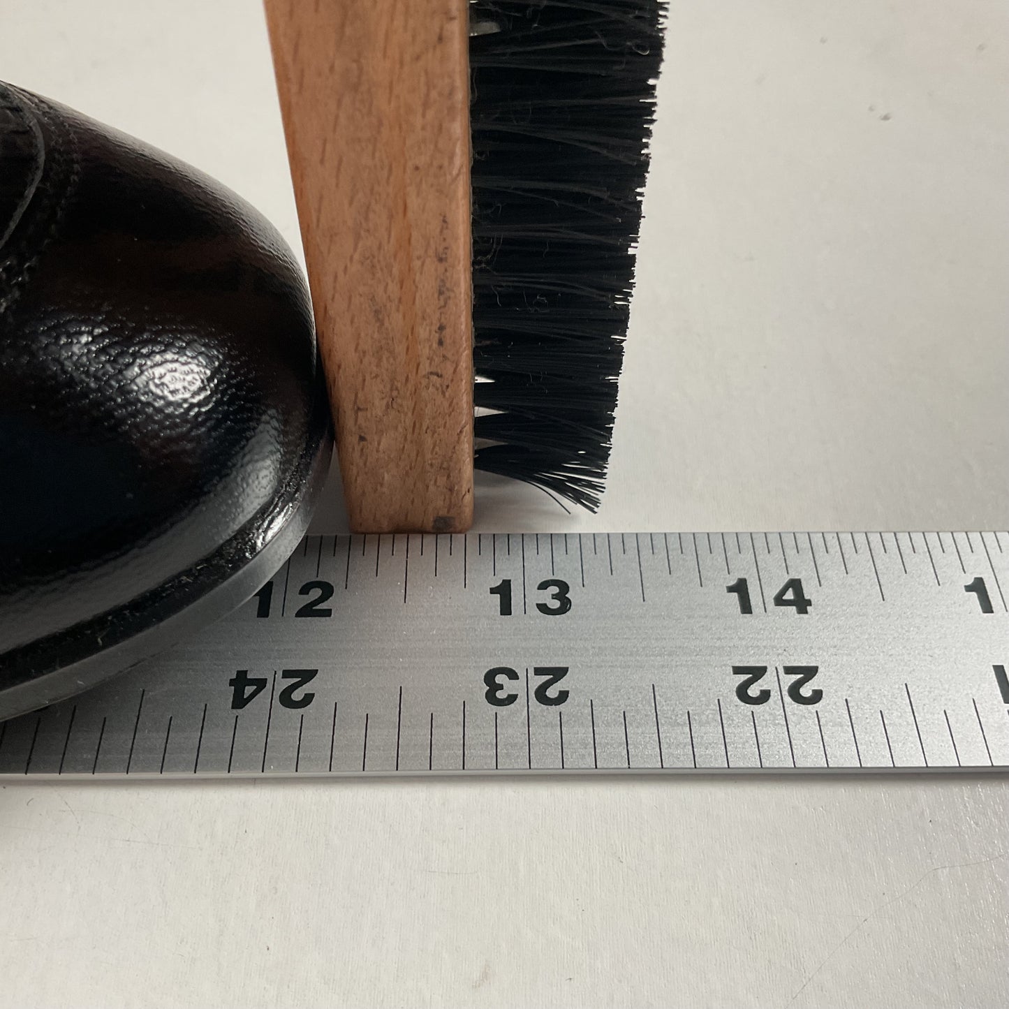 Vintage Florsheim Designer Collection | Apron Toe Loafers | 1970s | Black | 12 B