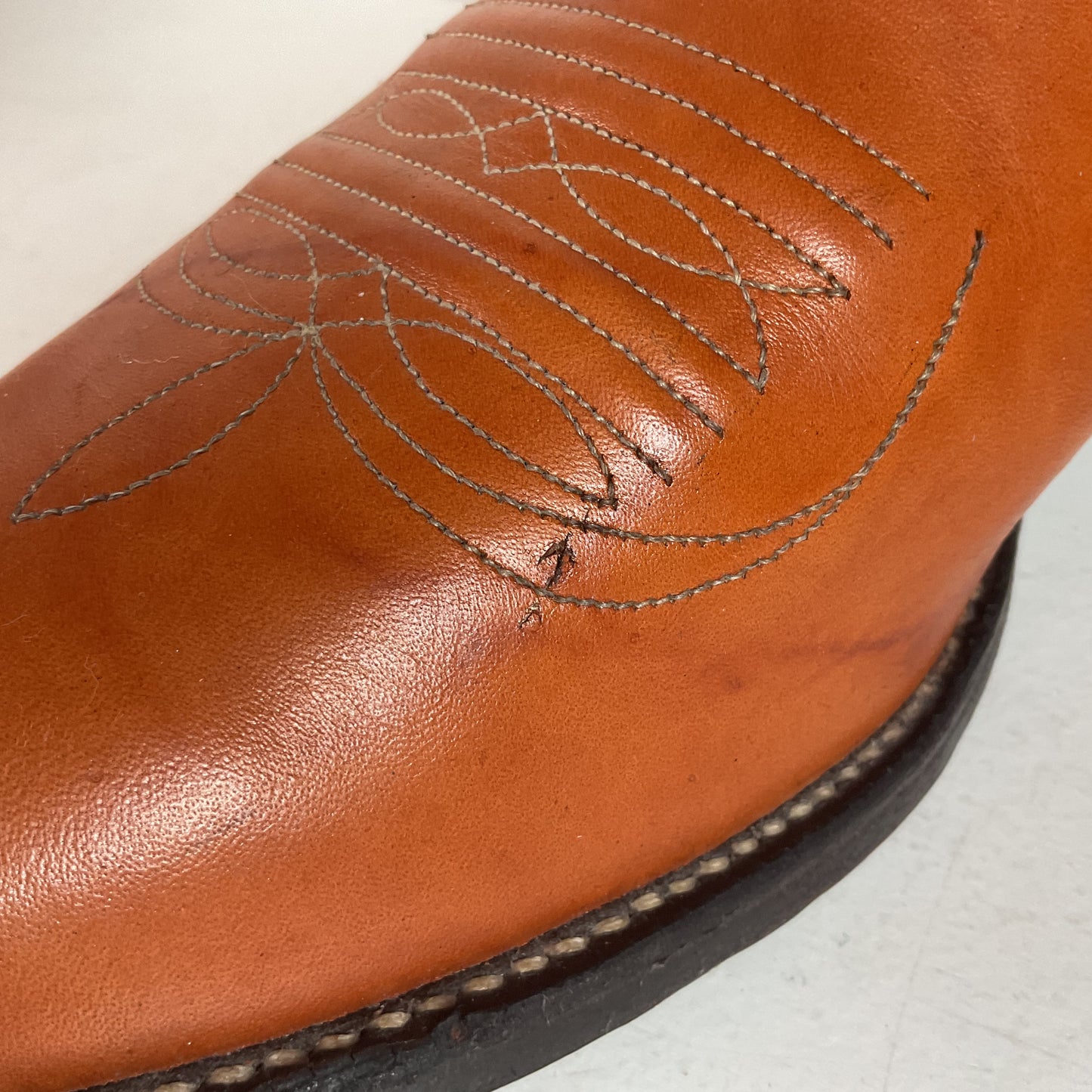 Vintage Justin Redwood Cowboy Boots | USA Made | 10.5 D