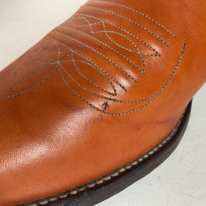 Vintage Justin Redwood Cowboy Boots | USA Made | 10.5 D