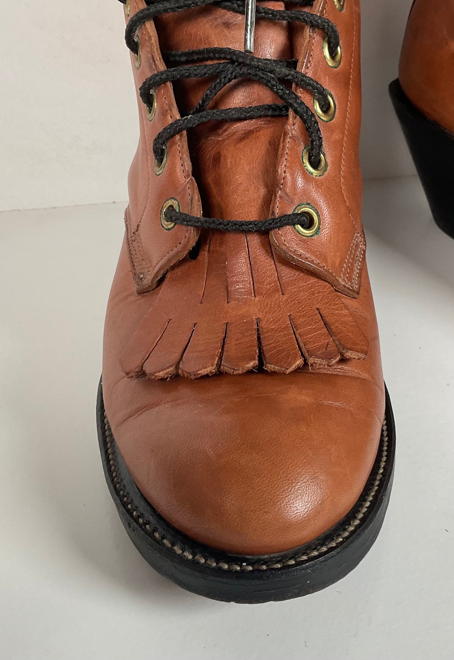 Vintage Olathe Western Packer Boots | USA Made | Men’s 9.5 D