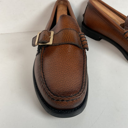 Weyenberg Hand Sewn Moccasin Loafer | Monk Strap Buckle | Narrow | Men’s 9 B