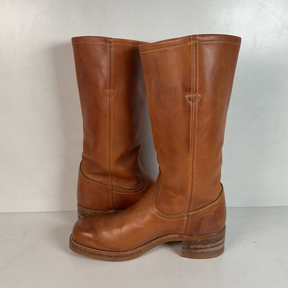 Vintage Levi’s Men’s Soft Leather Campus Boots 9.5 Chunky 70s USA Made